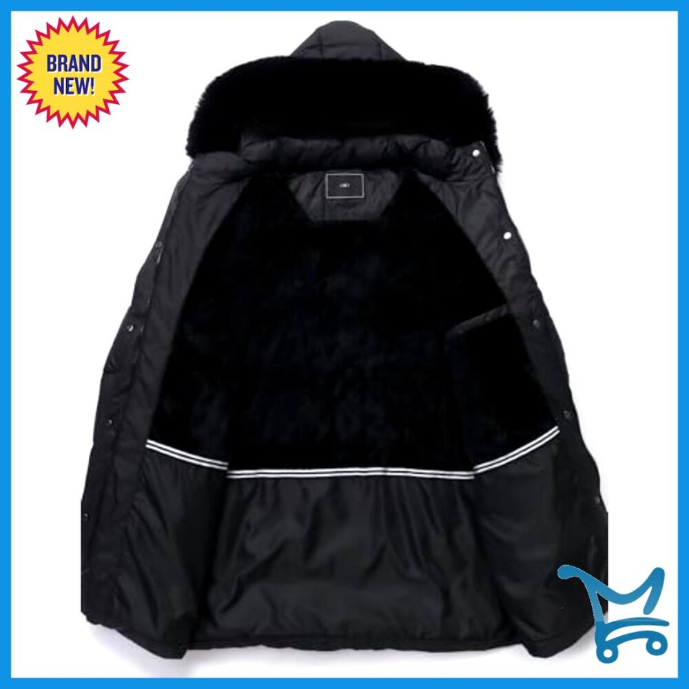 Plus Size Down Coat Waterproof Windproof Detachab… - image 3